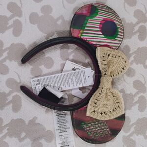 Disney Nightmare Before Christmas Multicolor Minnie Mouse Ears Headband